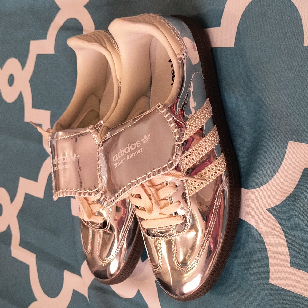 adidas Silver and Cream Men's Shoes